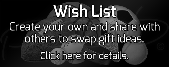 Wish List - Create your own and share with others to swap gift ideas. Click here for details