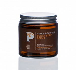 Pinks Boutique Lemongrass Sugar Body Scrub 125g